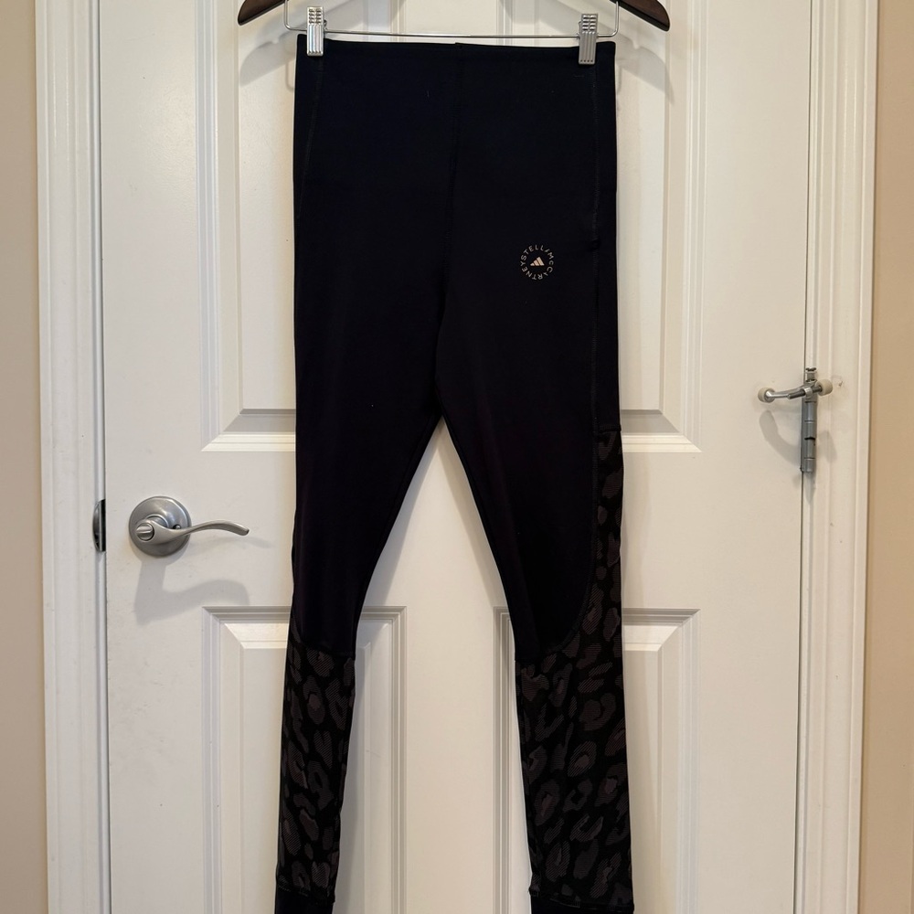 Adidas by Stella McCartney Black / Animal Prints TightsSmall All Seasons